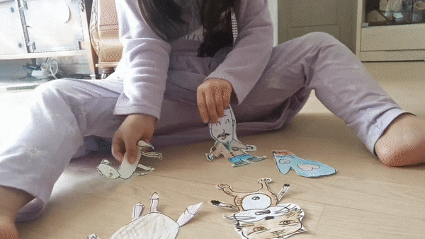 집에서 할 수 있는 놀이 3탄(종이 인형극) 집에서 할 수 있는 놀이 3탄(종이 인형극)