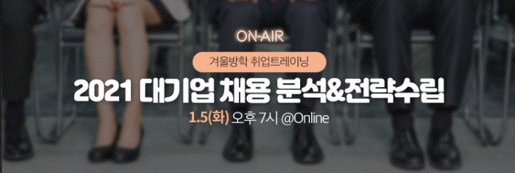  솔데스크 2021대기업 취업전략 수립.