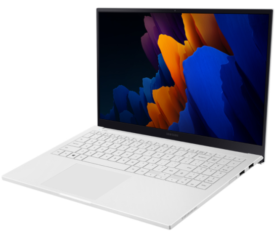  삼성전자 갤럭시북 이온2 노트북 미스틱 화이트 NT950XDZ-A58AW (i5-1135G7 39.6cm),  NVMe 256GB, 16GB 
