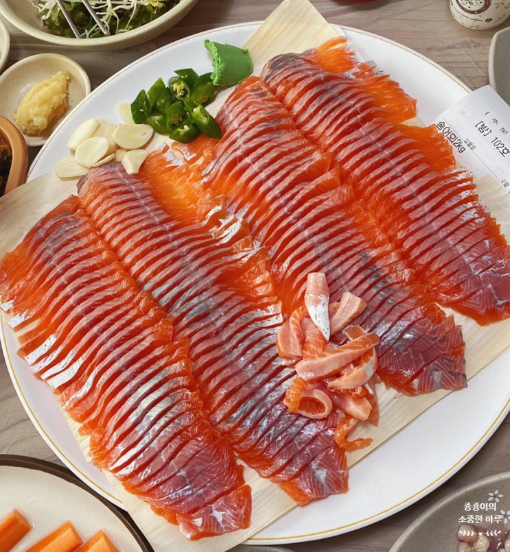  [강원도 원주맛집] 먹어봤던 송어회 중 최고였던 황둔수산!