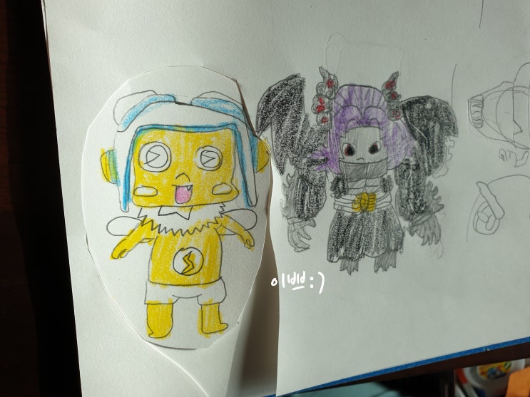  [아들 1호의 그림] #신비아파트#지하국대적#주비