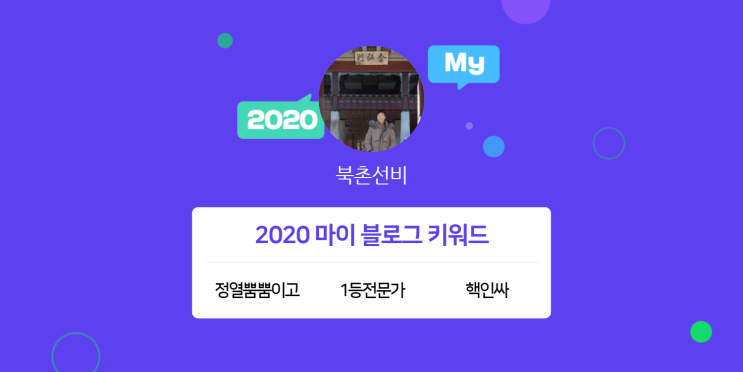  [2020 마이블로그 리포트] 한 눈에 보는 올해 내 블로그 데이터!