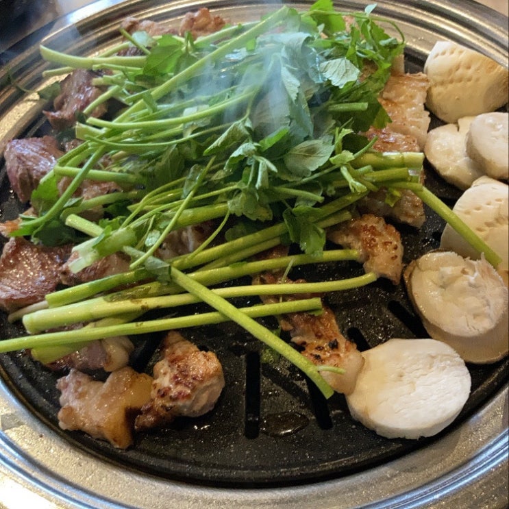 평택 육풍 고기맛집 샤브탕까지 무료인 가성비 삼겹살집!!