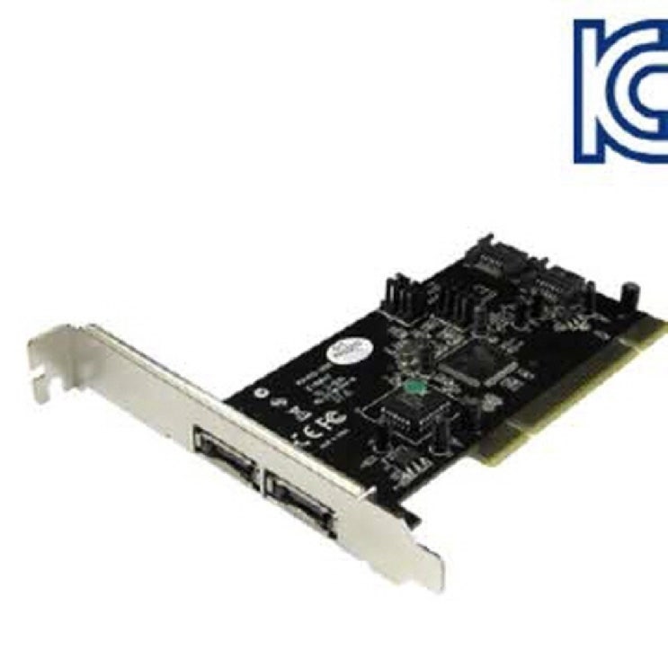 인기 급상승인 KKPAM+케이케이팸QUONETmate 2포트 PCI SATA ESATA 카드 SI 외장형하드디스크 PCIA카드 컴퓨터주변기기 PCI 컴퓨터조립+kkpam봭뗘껴혺
