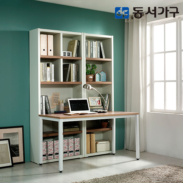 선택고민 해결 동서가구 스토이 1400 정면 책장책상 DF906338, 블랙 ··· 선택고민 해결 동서가구 스토이 1400 정면 책장책상 DF906338, 블랙 ···
