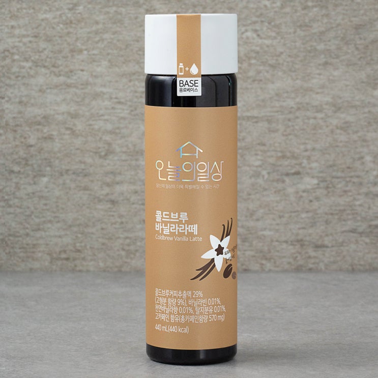 구매평 좋은 오늘의일상 콜드브루 바닐라라떼, 440ml, 1개 ··· 구매평 좋은 오늘의일상 콜드브루 바닐라라떼, 440ml, 1개 ···