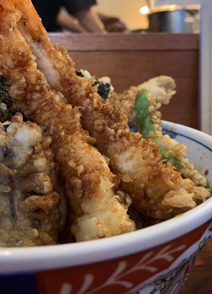  이치젠 망원동 텐동맛집