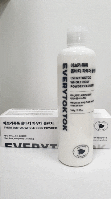  에브리톡톡 올인원 클렌징 샴푸 바디워시를 한번에 해결!!