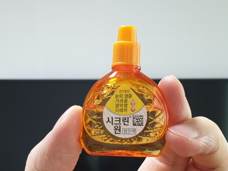  눈 다래끼 안약 '시크린원 점안액' 눈의 염증·가려움·결막염에 효과..부작용은?