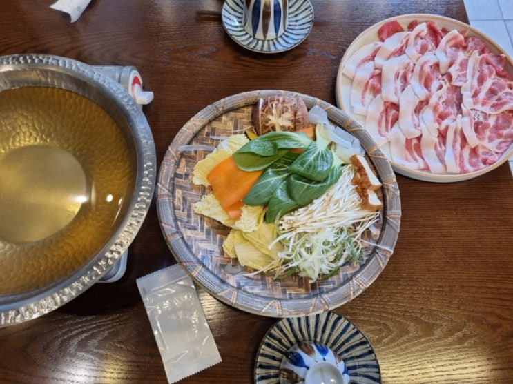  [서대문 맛집] 돼지고기 샤브샤브 전문점 '돈샤부'