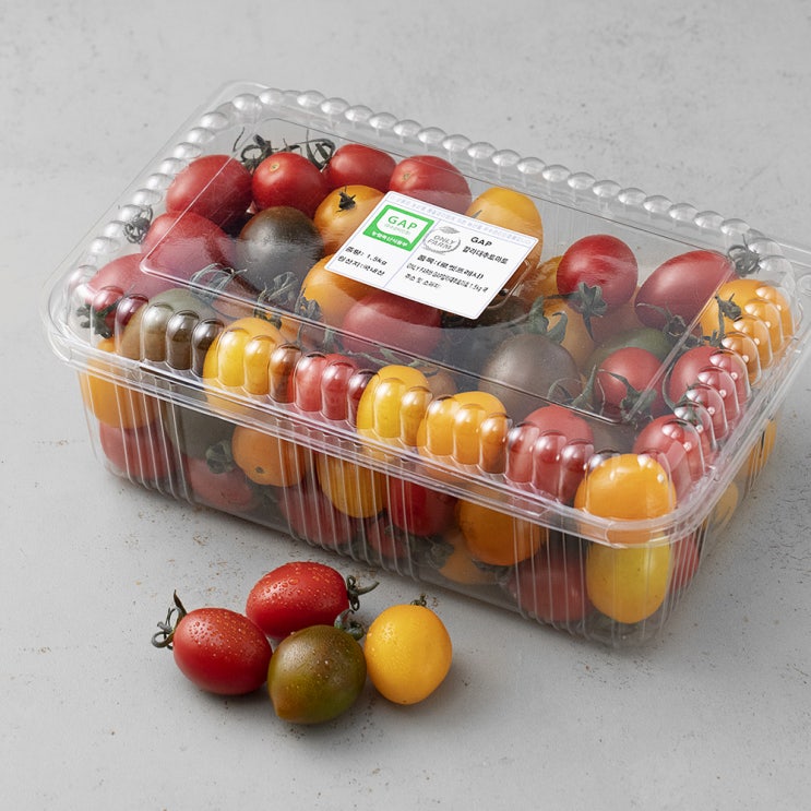 인기 많은 GAP 인증 칼라대추토마토, 1.5kg, 1팩 추천합니다 인기 많은 GAP 인증 칼라대추토마토, 1.5kg, 1팩 추천합니다
