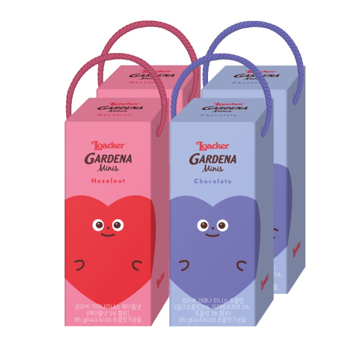 의외로 인기있는 로아커 가데나 미니스 초콜릿 너랑나랑 패키지 85g x 2종, 2세트 추천해요 의외로 인기있는 로아커 가데나 미니스 초콜릿 너랑나랑 패키지 85g x 2종, 2세트 추천해요
