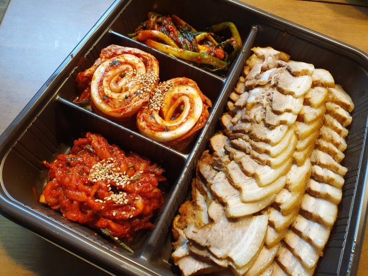  [천안] 항상 사람 많은 보쌈 맛집 두정동 항아리보쌈 포장/메뉴판/가격/주차/맛/솔직후기 (보쌈大 38,000원)