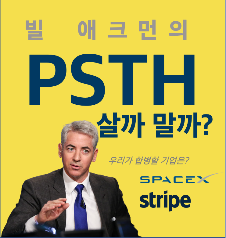  [미국주식] PSTH - 스트라이프와 손을 잡는다?