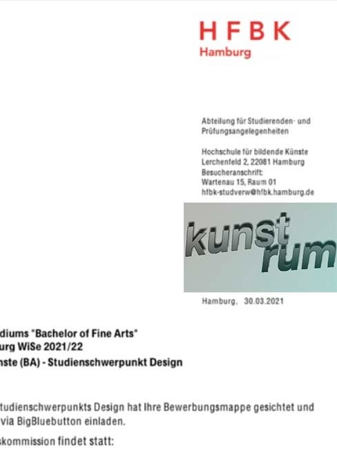 2021/ 2022 독일미대 입시 함부르크미대 HFBK Hamburg 마패합격 통합디자인 /제품디자인 2021/ 2022 독일미대 입시 함부르크미대 HFBK Hamburg 마패합격 통합디자인 /제품디자인