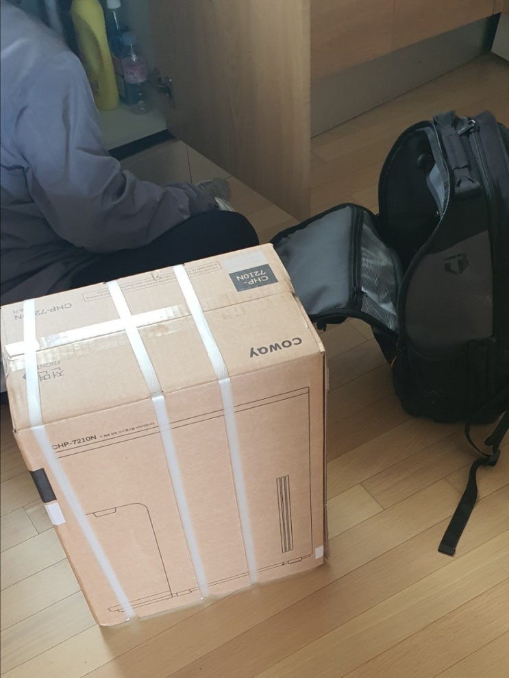  코웨이 아이콘정수기 설치후기!