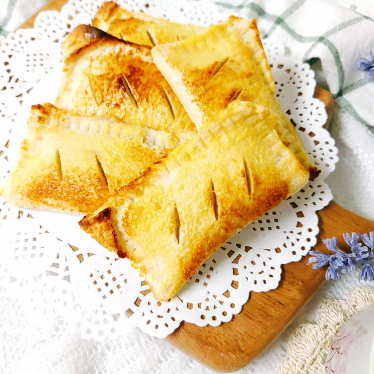 사과조림 애플파이 만들기 겉바속촉 사과잼 식빵요리