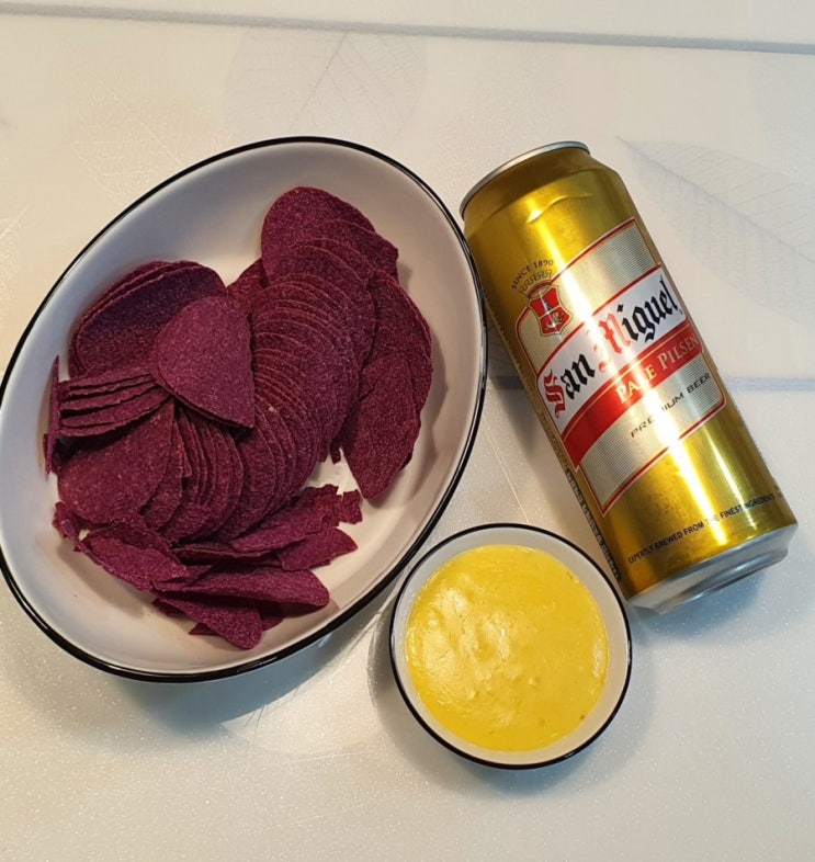 나쵸소스 만들기 : 감자칩에 맥주 한잔 나쵸소스 만들기 : 감자칩에 맥주 한잔