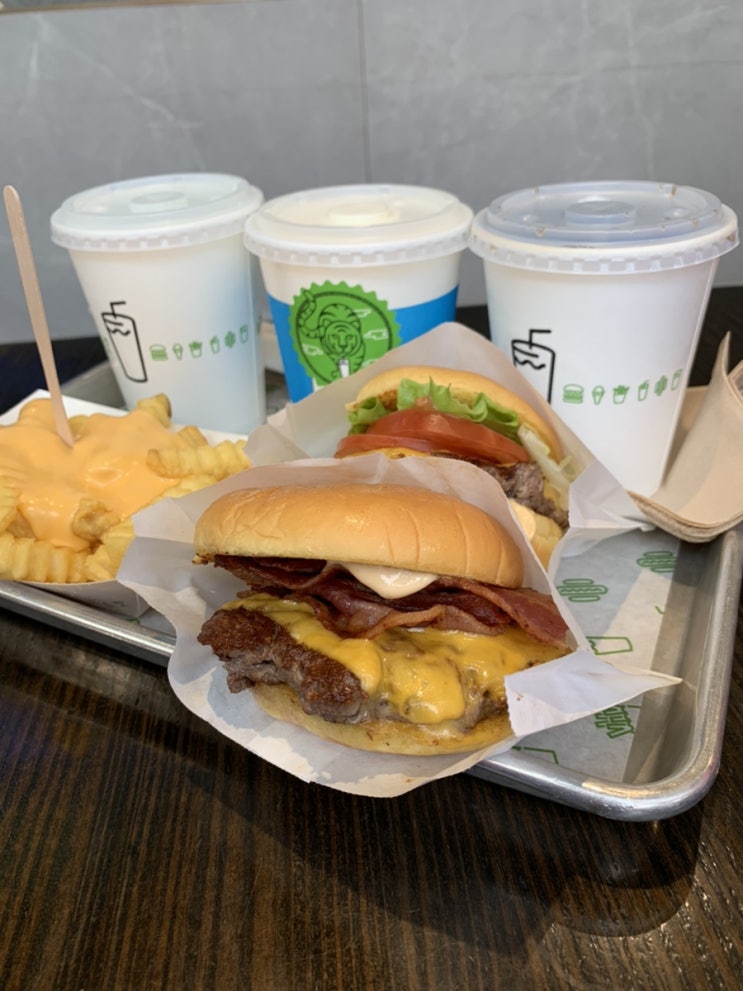  쉐이크쉑(Shake Shack) 종각점 쉑쉑버거메뉴추천