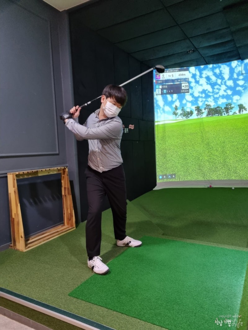 대전 스크린골프 오마니에게 레슨받기 : 네이버 블로그