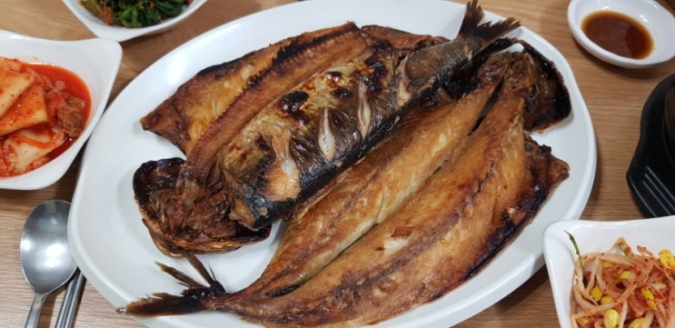  푸근하고 정겨운 장터생선구이(마포 공덕시장)