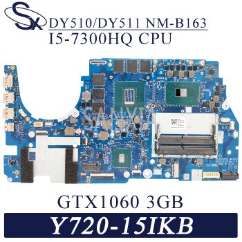 인기있는 [해외] KEFU NMB163 노트북 마더 보드 용 LENOVO Y7IKB 오리지널 메인 보드 HM175 I573HQ GTX10603GB, 상세내용표시 추천해요