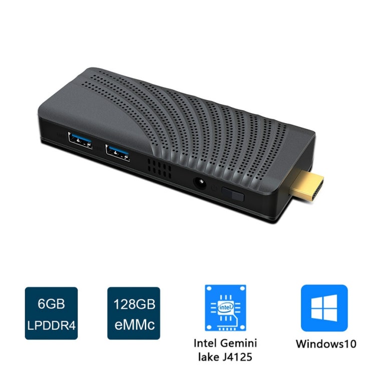 인기있는 미니데스크탑 T6 PRO Windows 10 Intel Celeron J4125 Mini Pc Stick LPDDR4 6GB 128GB 1000M LAN Bluetooth 인기있는 미니데스크탑 T6 PRO Windows 10 Intel Celeron J4125 Mini Pc Stick LPDDR4 6GB 128GB 1000M LAN Bluetooth