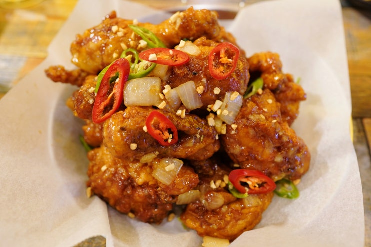  영통치킨 맛집 :: BnB치킨 영통점 / 스테이크 소스치킨에 시원한 생맥주로 즐기는 치맥!