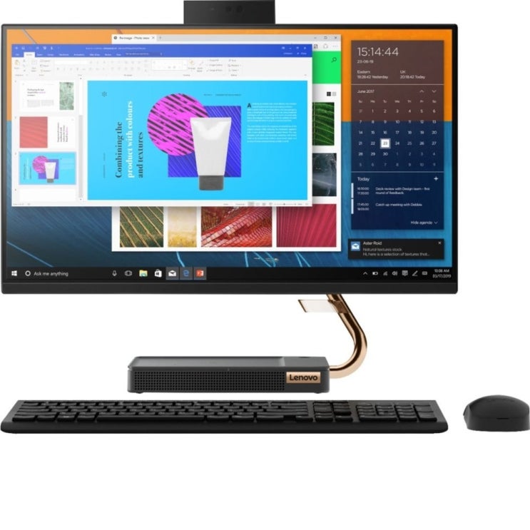 선택고민 해결 Lenovo (F0EM0003US) A540-24API 23.8 Touch-Screen All-In-One AMD Ryzen 3-Series 8GB Memory 25