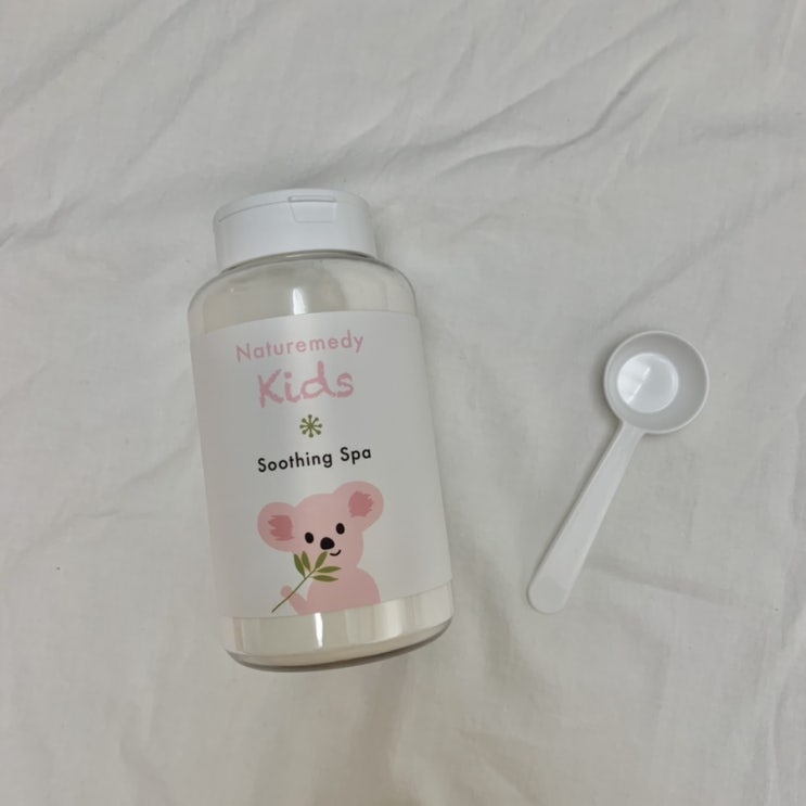  네츄레메디] 수딩스파; 헹구지 않아도 되는 간편한 입욕제, 땀띠와 아토피에 좋은 신생아 입욕제 추천