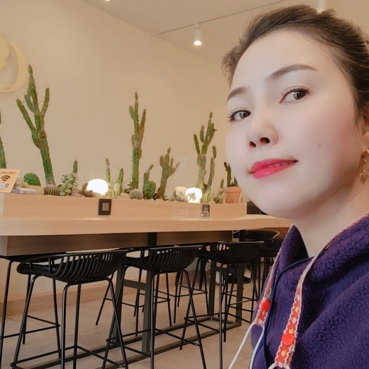  안산 리터퀸커피 자이 와플 카페