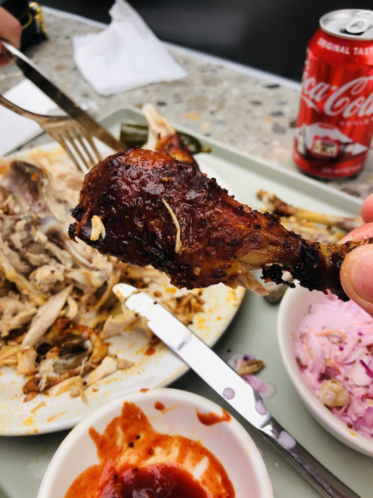  더현대서울 맛집 수티 치킨과 스테이크 대박!