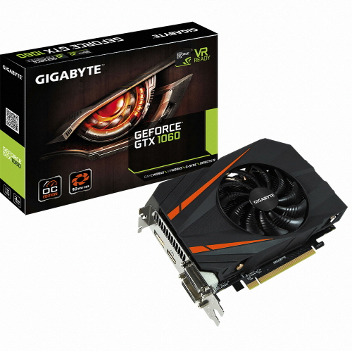 선호도 좋은 GIGABYTE 지포스 GTX1060 UDV D5 3GB 미니미 그래픽카드 추천합니다