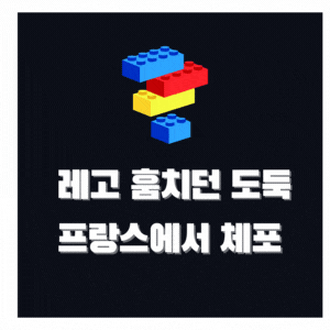  국제적인 레고 블록 도둑이 프랑스 파리에서 체포