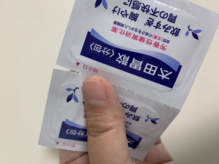  쇼퍼신드롬에서 오타이산 소화제 구매했어요:)