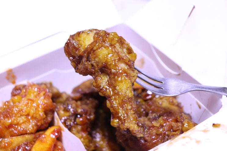  60계 치킨 강정시대 달콤맛나 매콤맛나 반반 후기