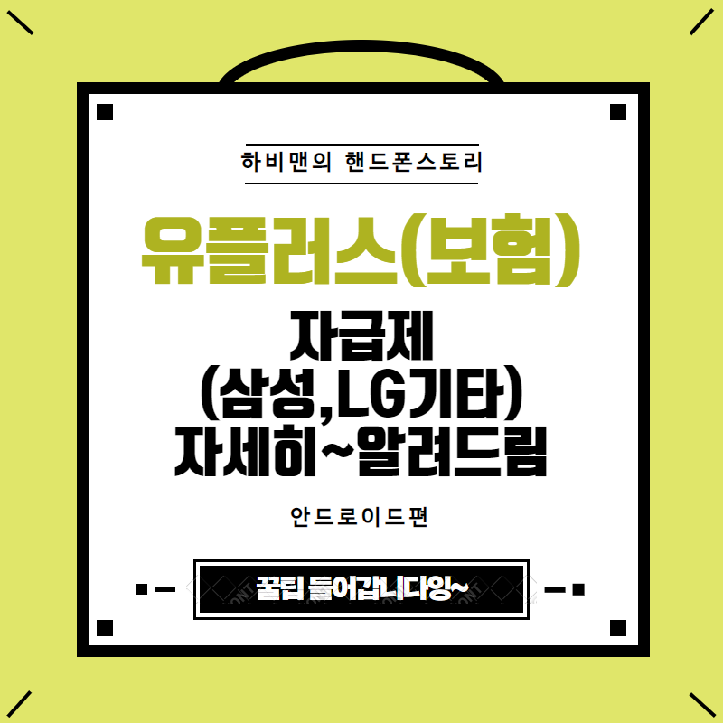 LG유플러스 핸드폰 보험가입 , 어떤보험을 가입해야될까요?(60일 까지 가입된다고?)