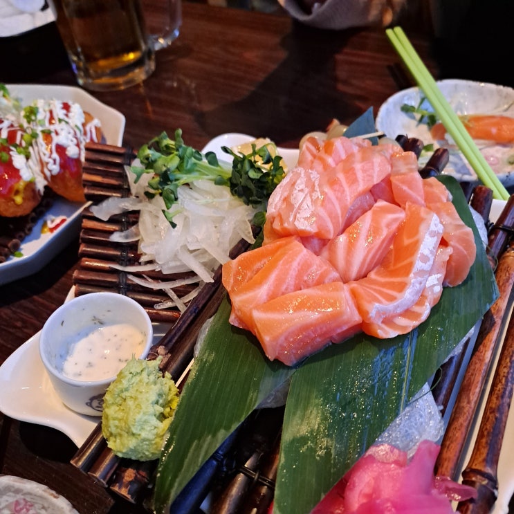  [서현 이자카야 슈슈] 안주 맛집 10년넘게 단골! 연어 고로케 꼬치 사케 클리어