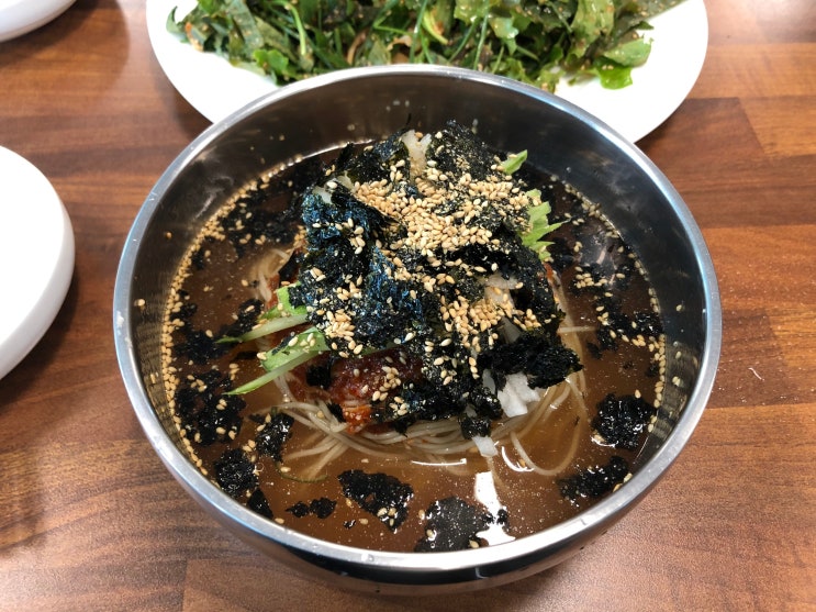  공주 맛집 매향 : 편육 무침과 막국수
