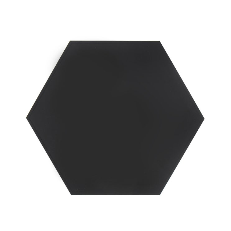 잘팔리는 에이드엘 헥사곤 실리콘 테이블매트, 블랙, 395 x 343 mm 추천합니다