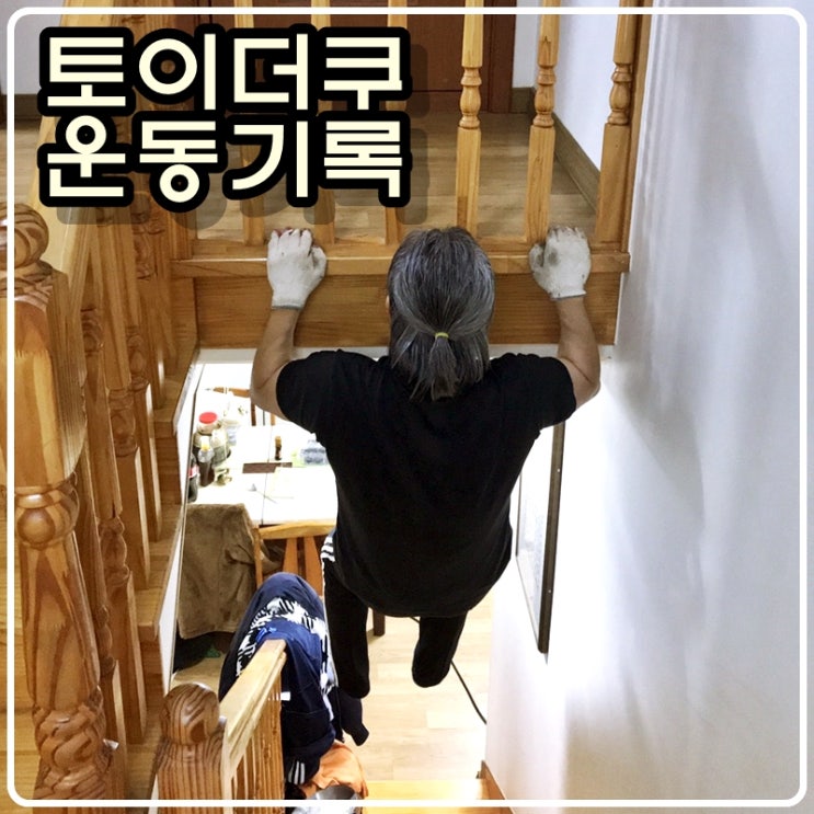 토이콜렉터 손대니의 운동기록 - 210403 (feat.장모님댁)