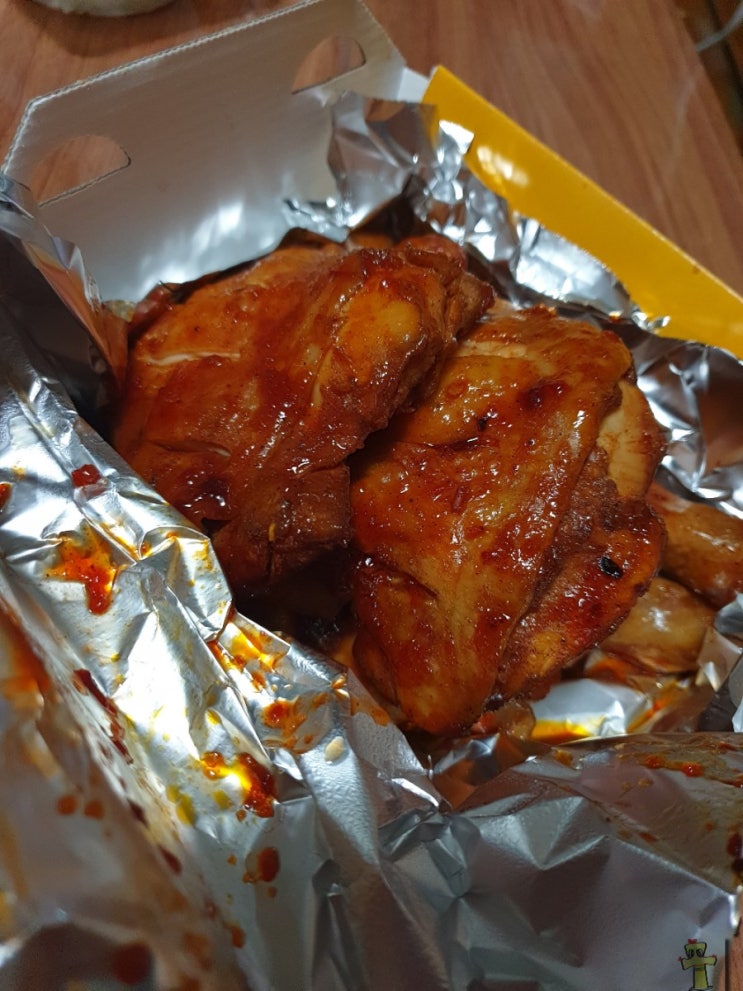  난생 처음 먹어본 BBQ 자메이카 통다리 구이 내돈내산 후기