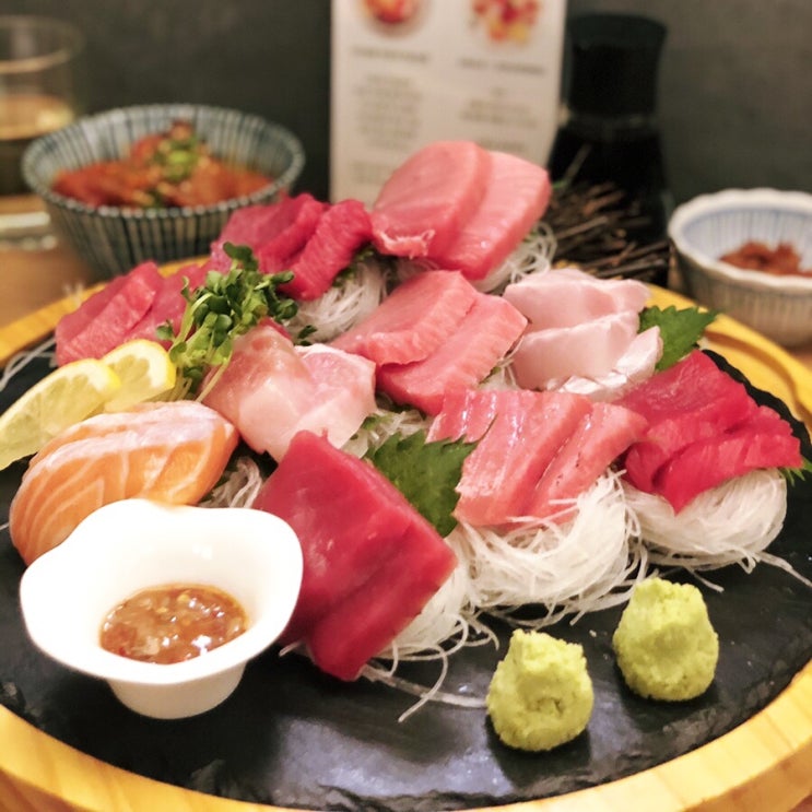  여의도' 오복수산참치_ 입안에서 사르르 녹는 생참치사시미 코스요리 !