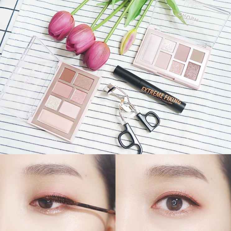  봄메이크업! 루나 톤크러쉬 섀도우 팔레트, 래쉬 익스트림 픽싱카라