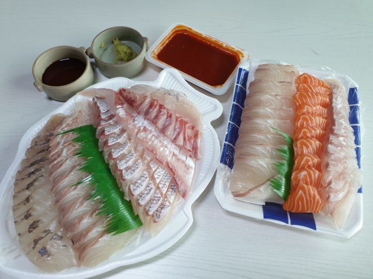  강서수산물시장 강서구 횟집 강서수산 모듬회포장