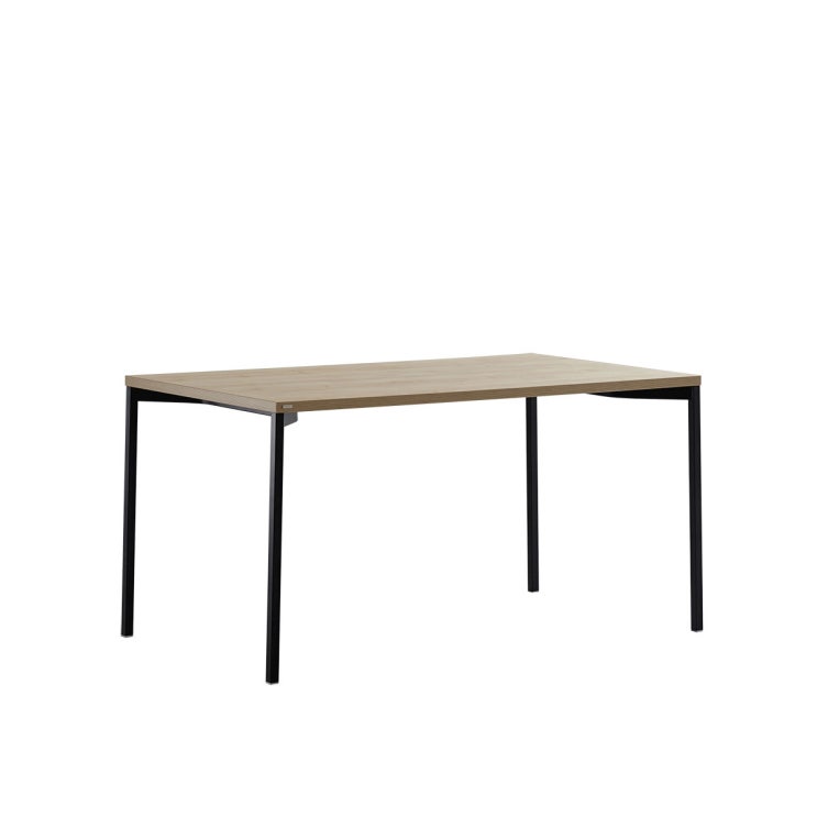 인기 많은 데스커 베이직 데스크 1400 x 800 - 메이플+블랙 Desker Basic Desk 1400 x 800 - Maple+Black 추천합니다