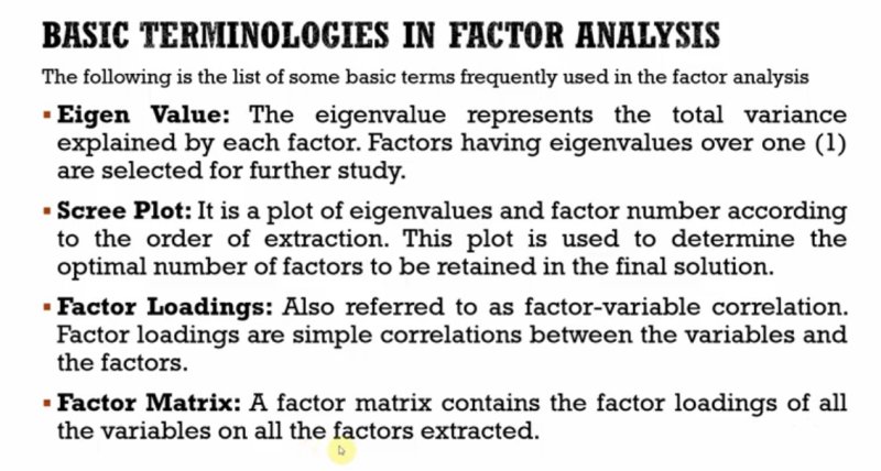 EFA: exploratory factor analysis in R 설명_SPSS에서 principle components를 ...
