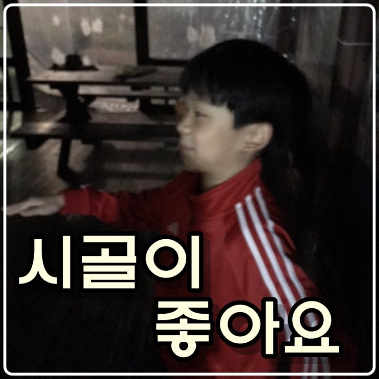  시골 외갓집을 무척 사랑하는 슈파 삼형제