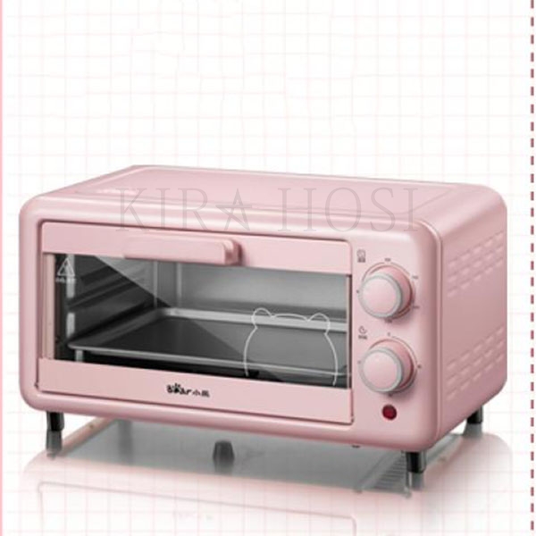 구매평 좋은 디지털 오븐 베이킹 자가용 컴팩트 바베큐 전기 미니 kirahosi 35호 CWu7m2l, 핑크 좋아요