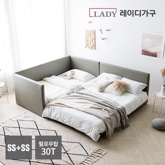 많이 찾는 레이디가구 코쿤 저상형패밀리침대 SS+SS 데이베드_필로우탑30T, 연베이지 추천합니다 많이 찾는 레이디가구 코쿤 저상형패밀리침대 SS+SS 데이베드_필로우탑30T, 연베이지 추천합니다